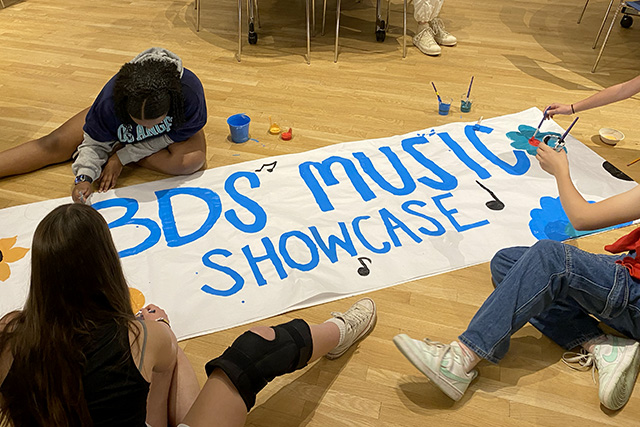 B is for Belonging at Belmont Day logo art